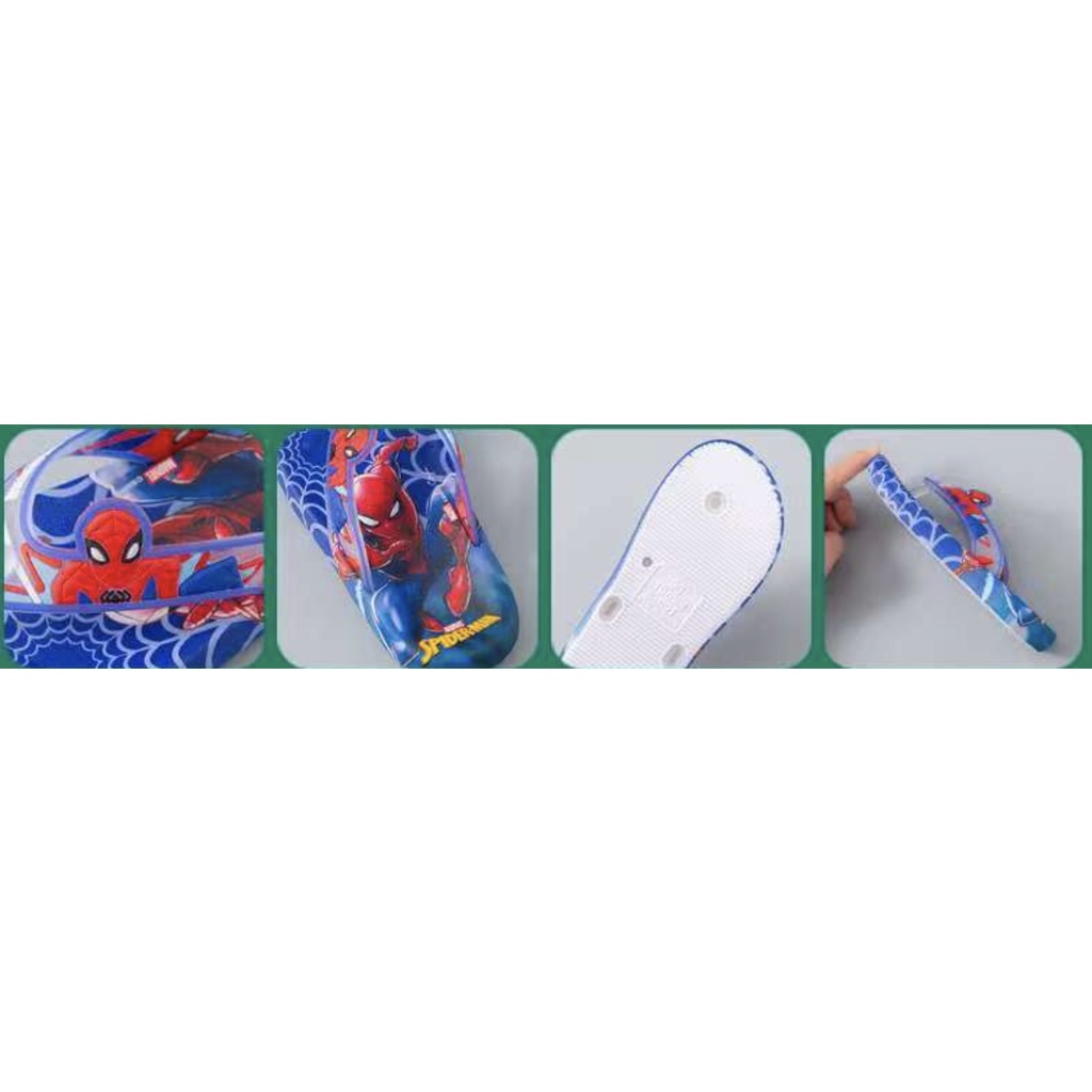 babyfit KARAKTER CARTOON sendal jepit anak cewek cowok unisex import sandal pvc karet ml-1011