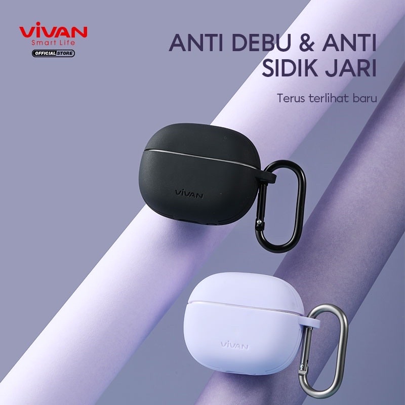 VIVAN CARRYING CASE Original TWS Headset Earphone Bluetooth T300NC