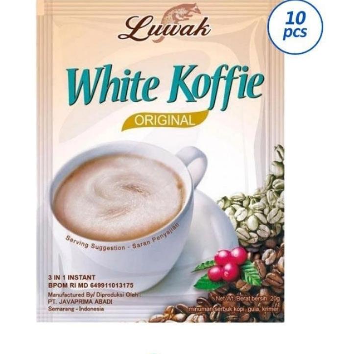 

Paling Bagus--WHITE KOFFIE Kopi Luwak 10 bungkus