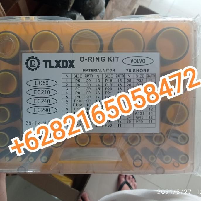 Oring Box Viton Oring Kit Oring Set Volvo Ec Ec55 Ec210B Ec210D Viton