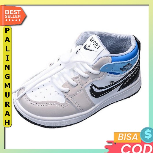 Sepatu Fashion Nyala Anak Laki-Laki Dans Sergio Red Sailsport Sepatu Sneakers Anak Size 21-36 Usia 1