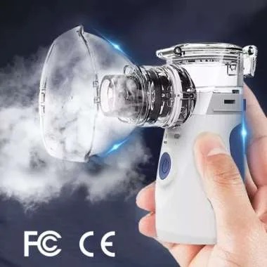Nebulizer Inhalasi Alat Nebu Uap Anak Dewasa Asma Sesak Nafas Flu Pernafasan
