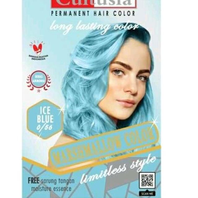 ShareNow--CULTUSIA MARSMALLOW COLOUR ICE BLUE 30 ML