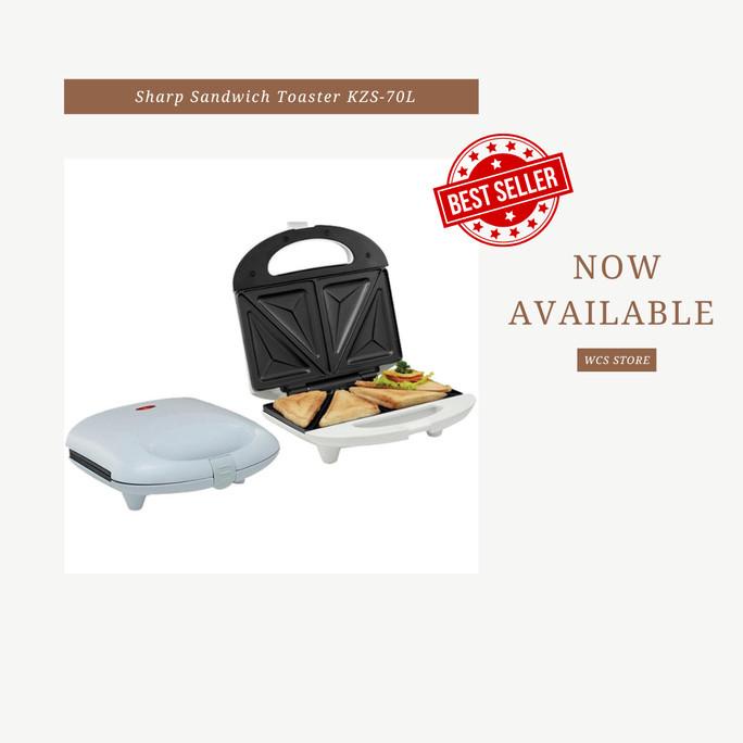 Sharp KZS-70L(W) Pemanggang Roti Sandwich Toaster