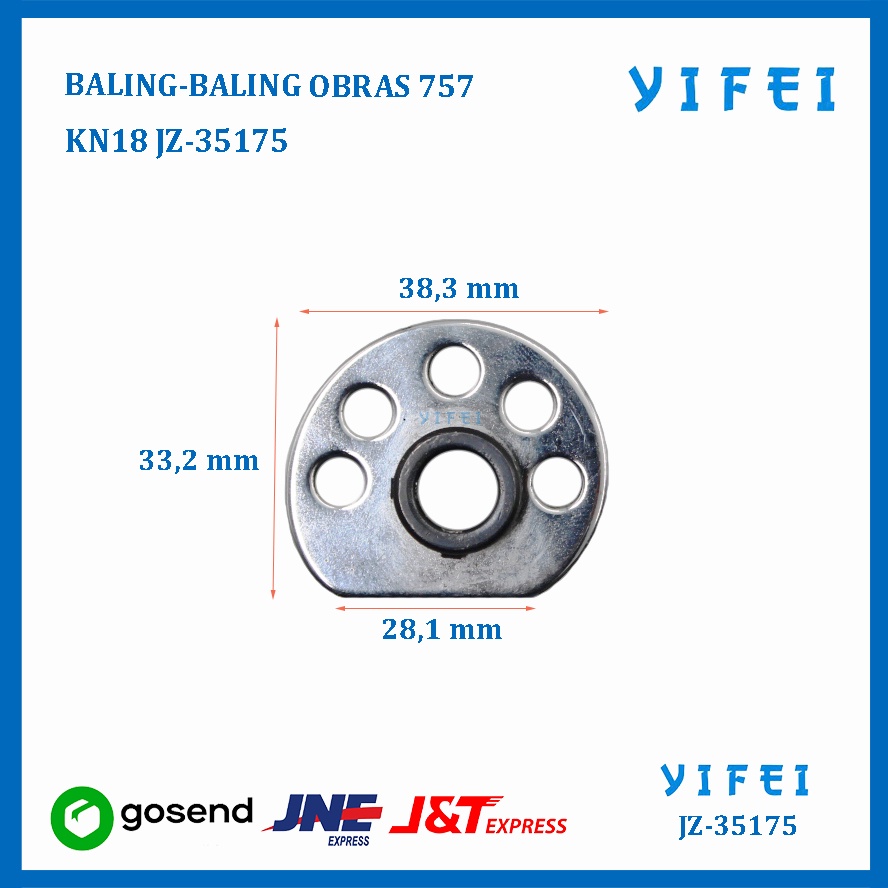 KN18 CAM MESIN JAHIT OBRAS INDUSTRI SIRUBA YIFEI-35175