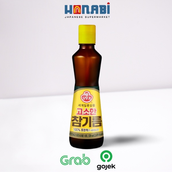 

Ottogi Sesame Oil 320ml - Minyak Wijen Korea Made In Korea