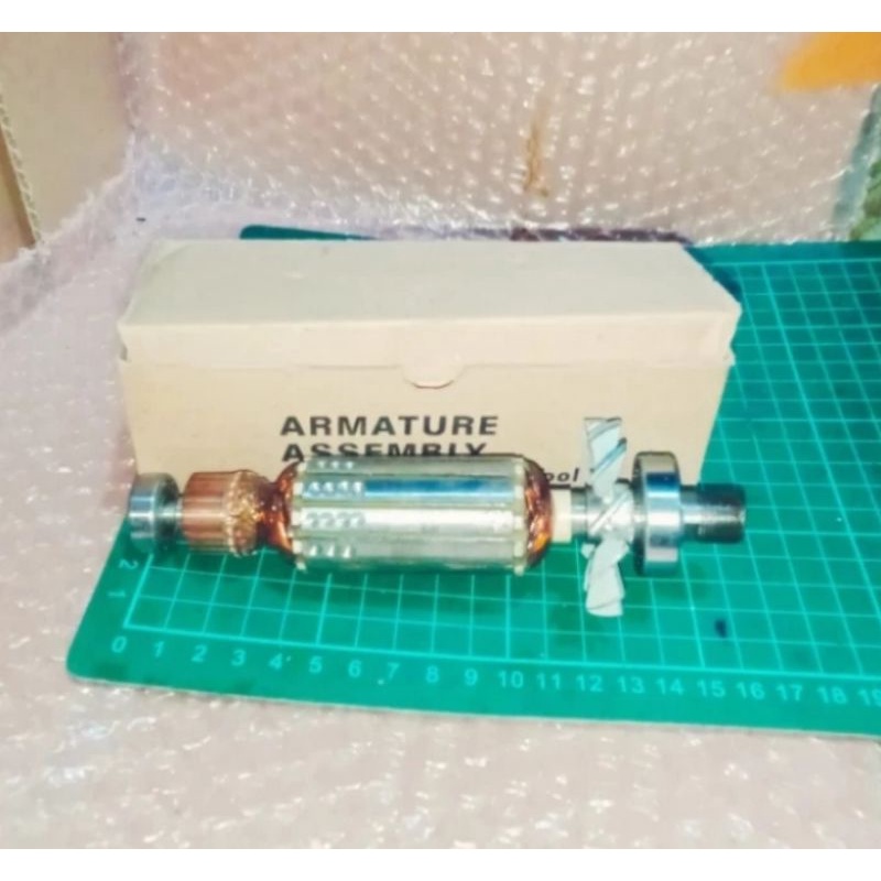 ARMATURE ASSEMBLY ANGKER MESIN TRIMER/ ROTOR N 3701