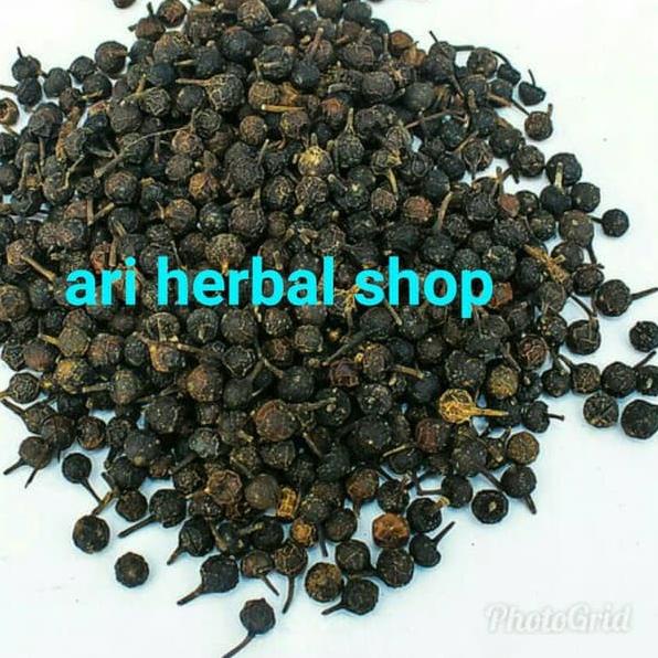 

TERLARIS kemukus kering/biji kemukus kering 100gram gas !!