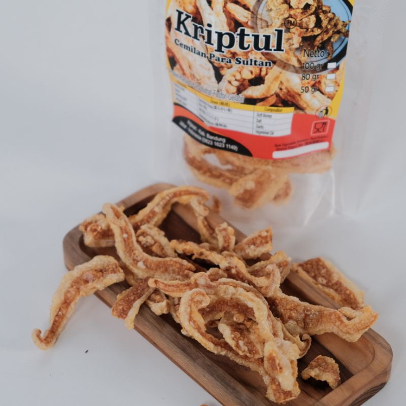 

snack ringan keripik tulang sapi original 50gr
