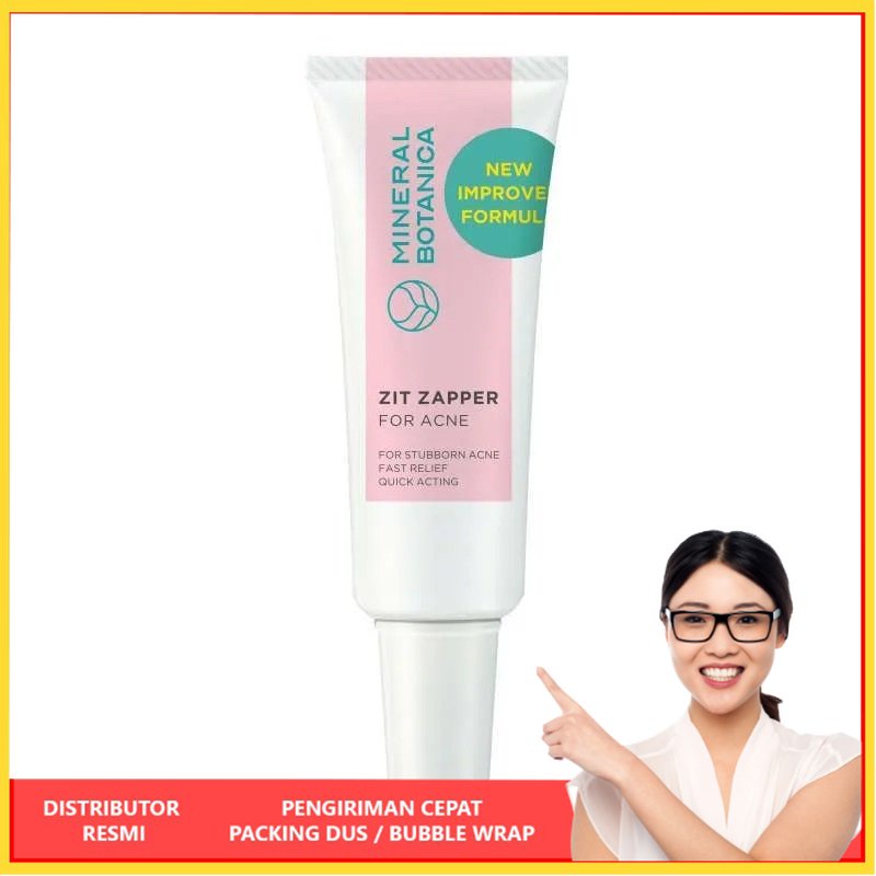 Jual Mineral Botanica Zit Zapper For Acne Treatment 15 g Shopee Indonesia