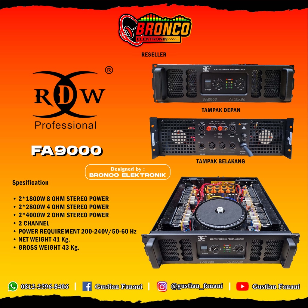 POWER RDW FA9000