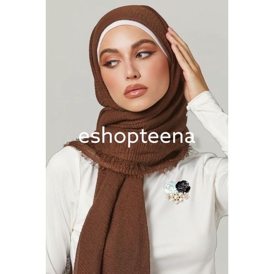 B14 bros hijab bunga mata CH_bros jilbab