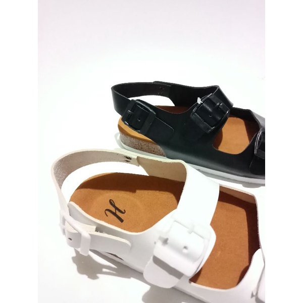 Hello - Sandal Birken Tali Wanita Original Sendal Cewek Casual Puyuh (Hello Cassandra)