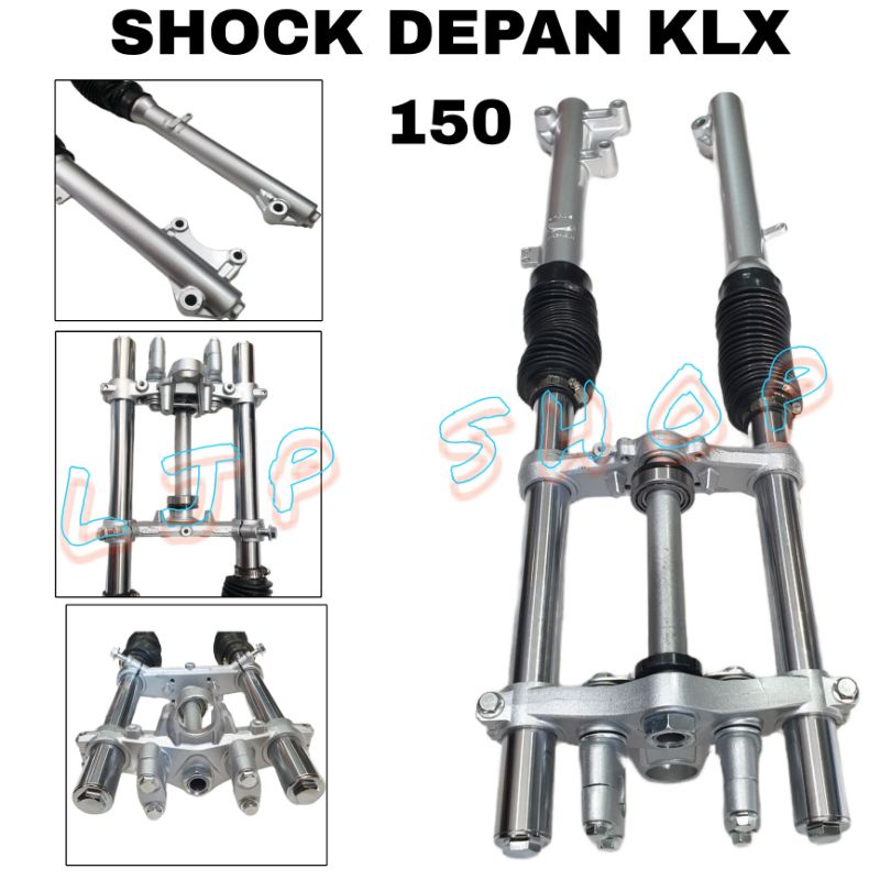 SHOCK SHOCKBREAKER ASSY DEPAN USD UPSIDE DOWN TRAIL KLX 150 BF 150