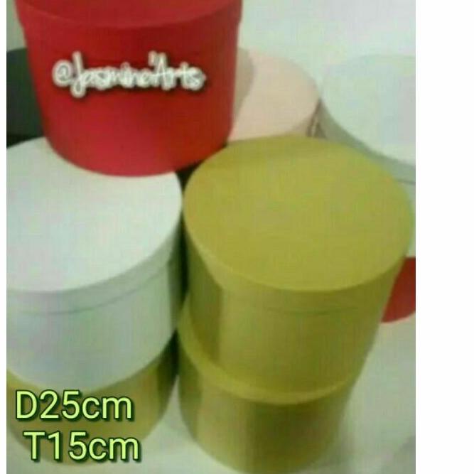 

Promo Gift Box D25T15, D25T20, D25T25/Box Bulat/Bloom Box /Round Flower Box /Bloom Box / Box Bunga 레