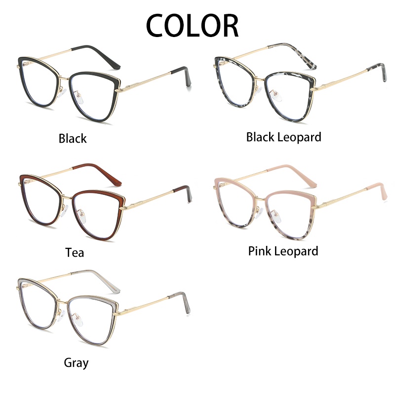 Kacamata Cat Eye Photochromic Anti Radiasi Untuk Wanita