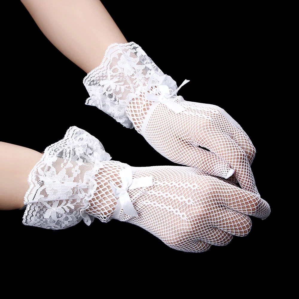 SR03 Sarung tangan pengantin pesta wedding gloves bridal gloves