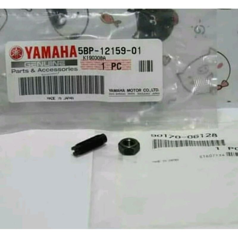 BAUT SETELAN KLEP SCORPIO BAUT MUR SETELAN KLEP SCORPIO ORI ASLI YAMAHA