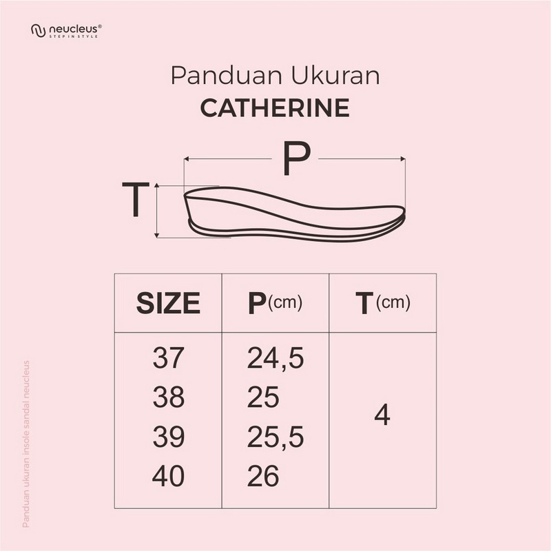 Sandal Wanita Neucleus Catherine 01 Original 37-40