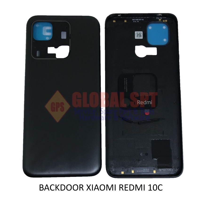 BACKDOOR XIAOMI REDMI 10C / BACK COVER / TUTUP BELAKANG