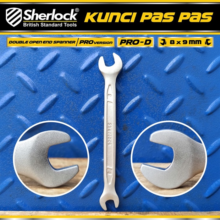 Kunci Pas Pas (Pro-D Series) uk. 8 x 9 mm Original Sherlock (1 pcs)