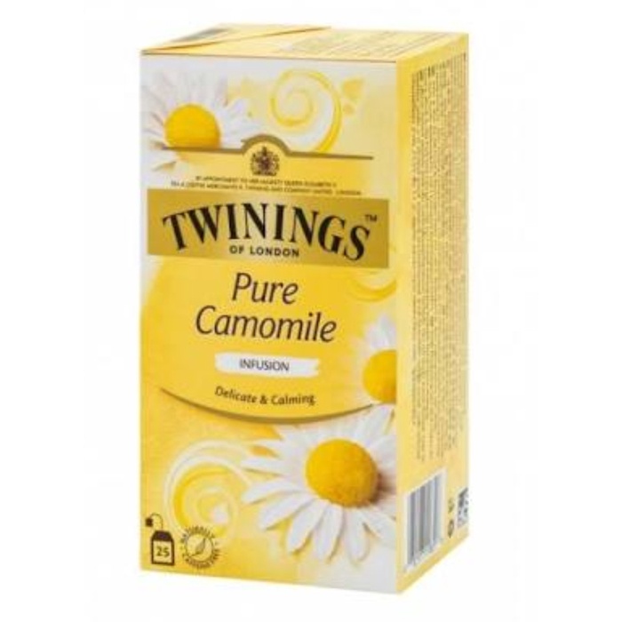 

ORIGINAL MURAH Twinings Pure Camomile Tea Herbal Infusion Sachet 50gr - Teh Import