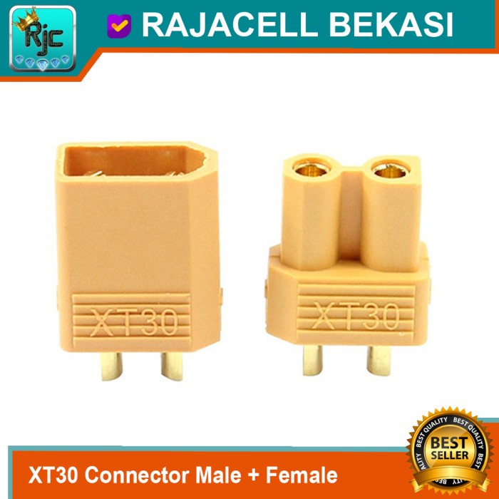 XT30 Plug Socket Connector Jack Konektor XT-30 for RC ESC Lipo Battery
