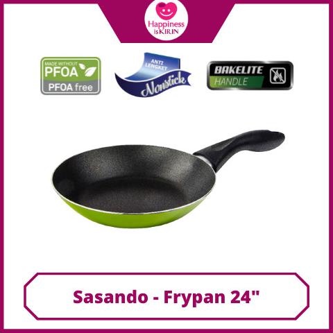 BISA COD KIRIN FRYPAN |SASANDO|24|TEFLON CLASSIC|1.9MM /PERALATAN MASAK SET/PANCI PRESTO/PANCI SET/W