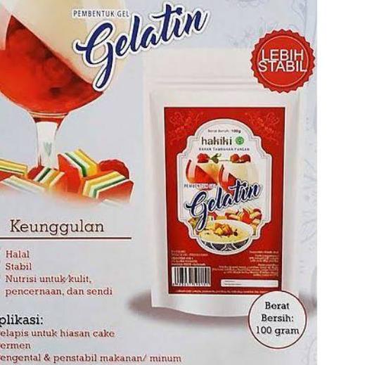 

READY ✅Gelatin hakiki bubuk gelatin halal 100 gram|KD5