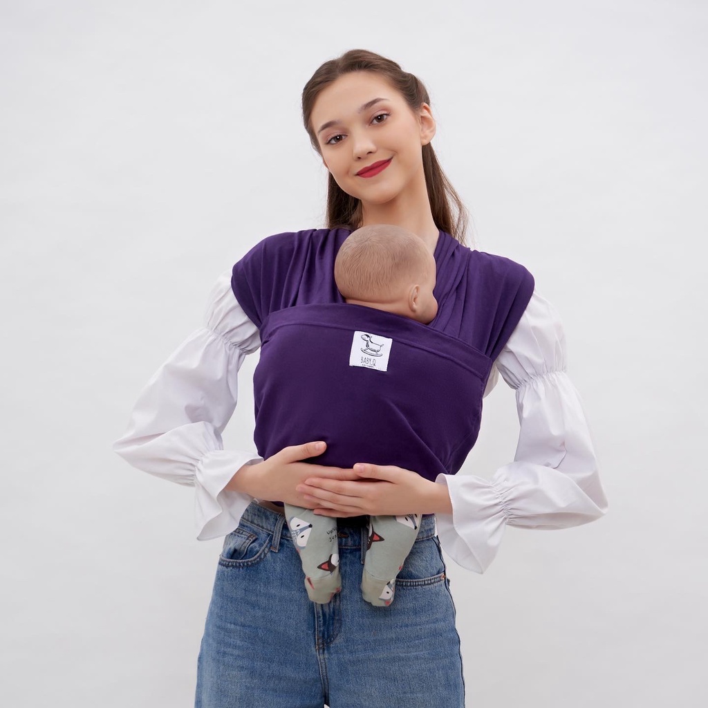 Gendongan Bayi Babywrap Instan 2in1 Newcolor 2
