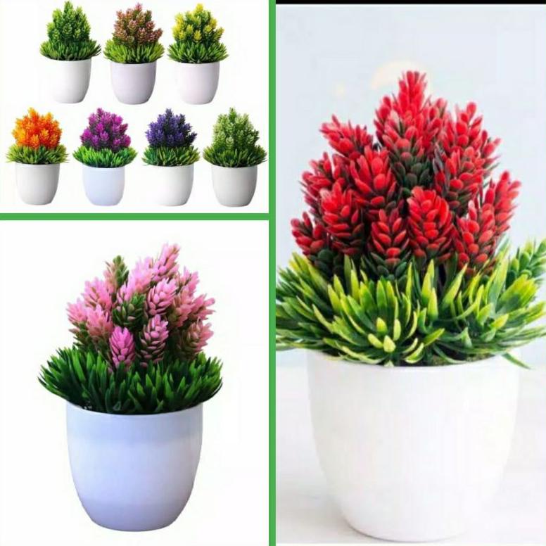 Bunga Hias Artificial, tanaman hias, bonsai plastik, tanaman bunga artificial