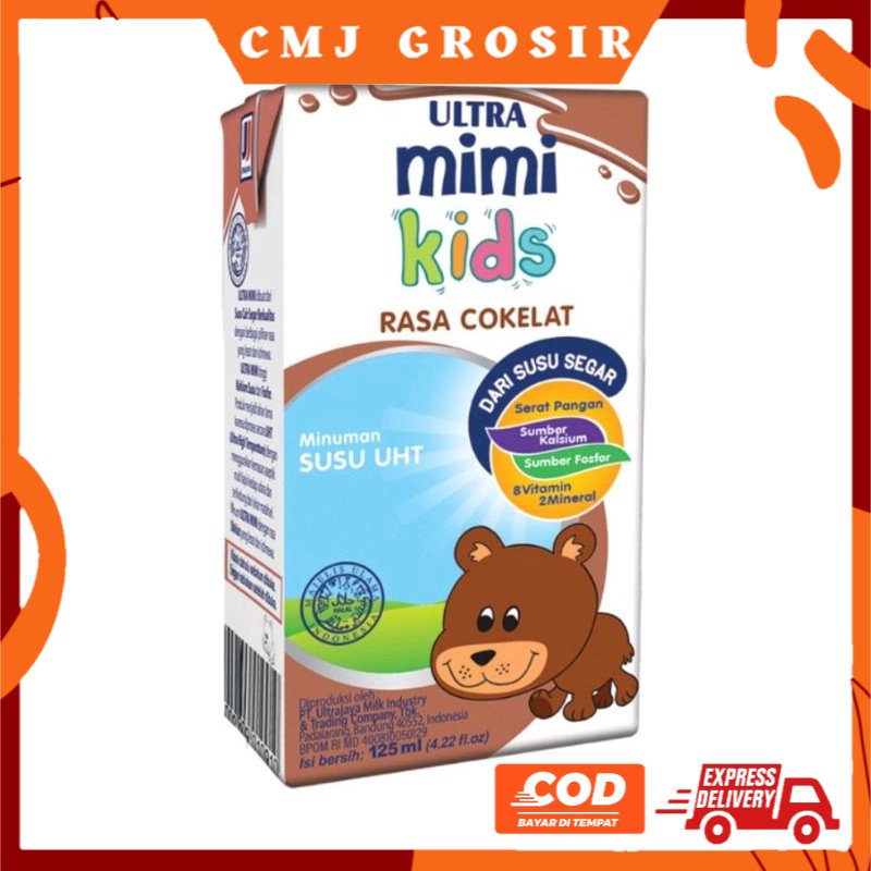 

GROSIR ULTRA MIMI SUSU CAIR UHT | ULTRA MIMI KIDS 125 ML