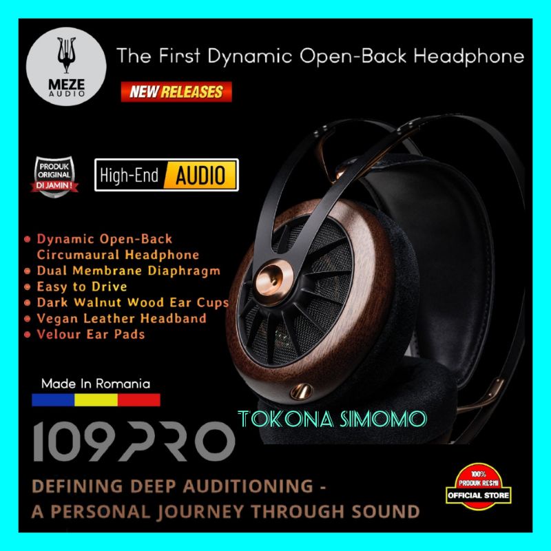 MEZE AUDIO 109 PRO Premium Dynamic Open-Back Headphone Original
