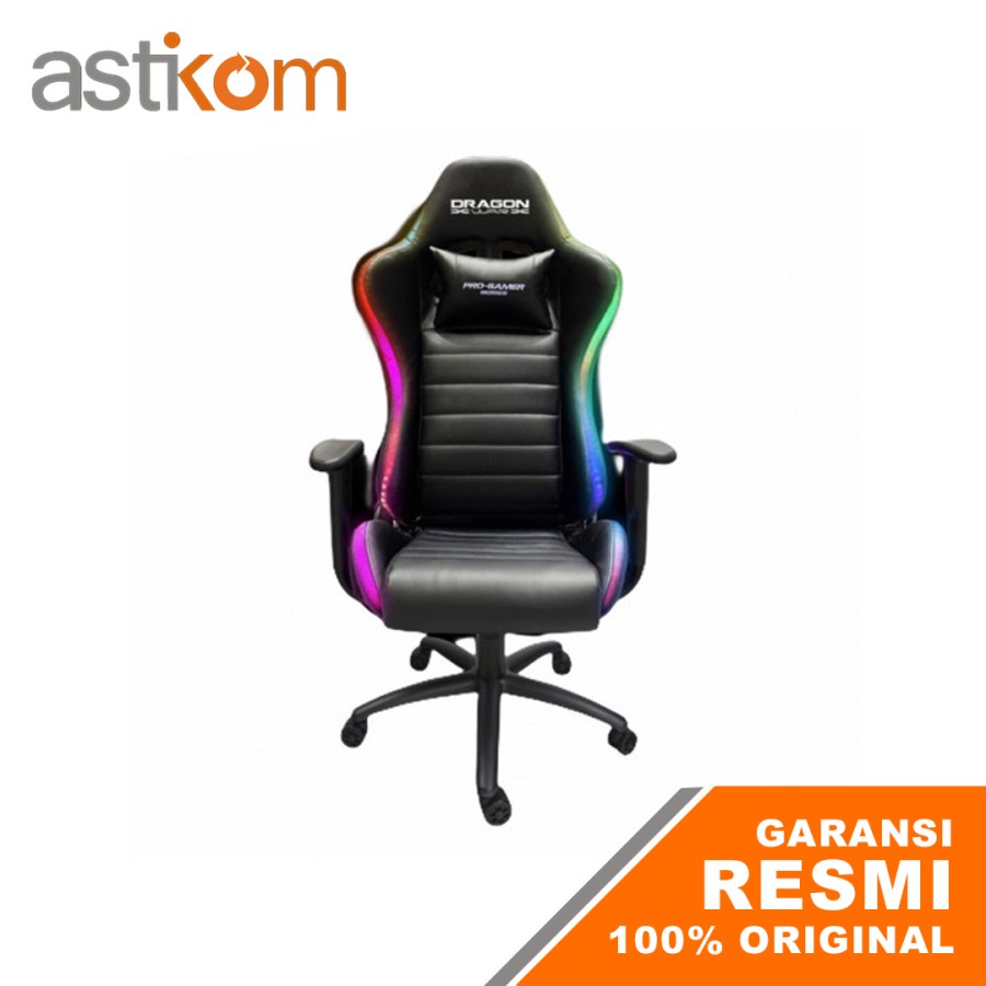 Kursi Gaming DRAGONWAR GC-015 RGB Lighting effect