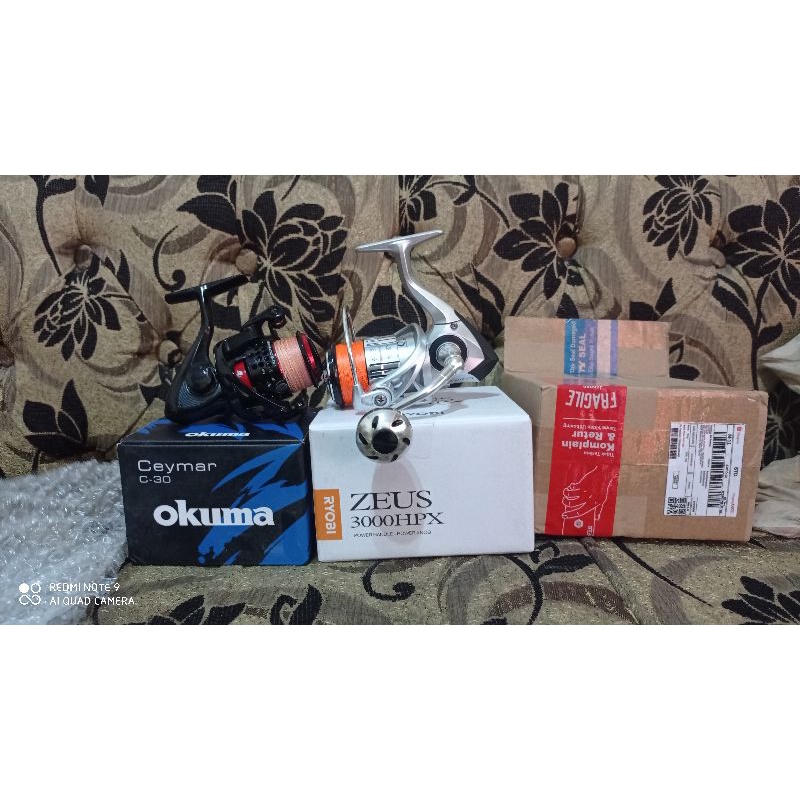 reel ryobi zeus hpx 3000 + pe