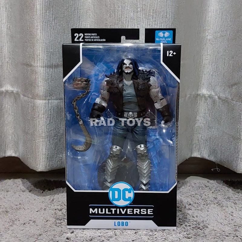 Lobo dc multiverse mcfarlane toys dc rebirth action figure