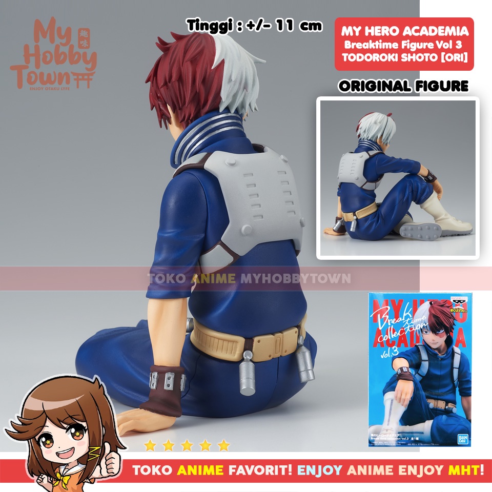 Figure Anime Original My Hero Academia Todoroki Shoto Break Time Vol 3