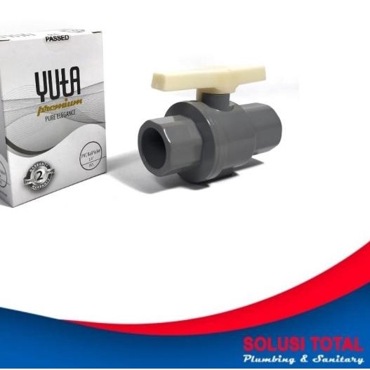 Ball Valve PVC 3/4 Inch Yuta Stop Kran 3/4" Yuta