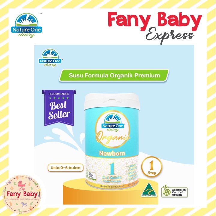 NATURE ONE DAIRY ORGANIC SUSU FORMULA ORGANIK STEP 1 900 GRAM | SUSU FORMULA 0-6BULAN