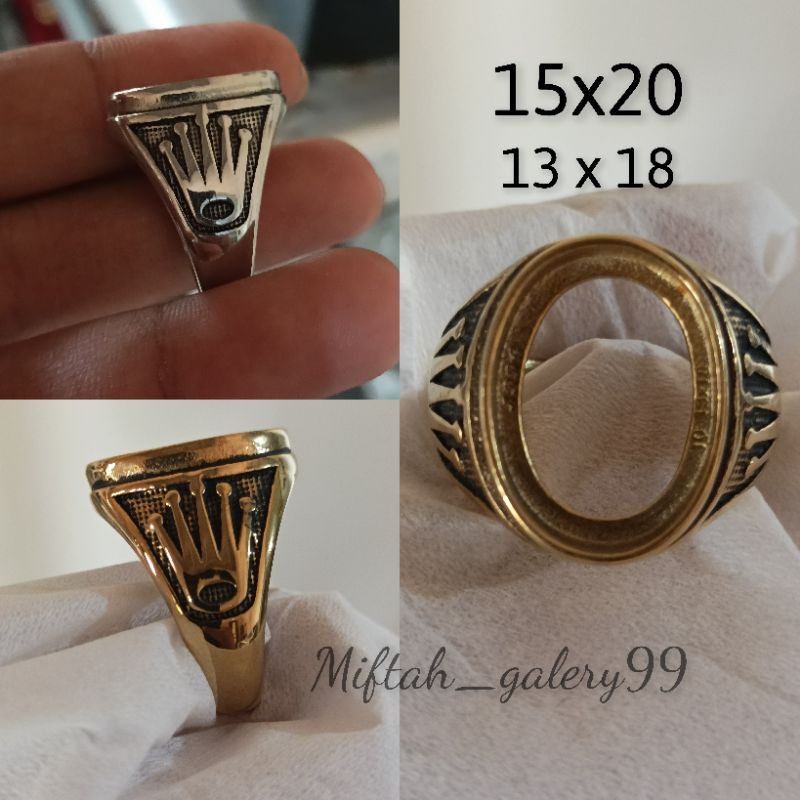 Emban cincin titanium super 13x18, 15x20