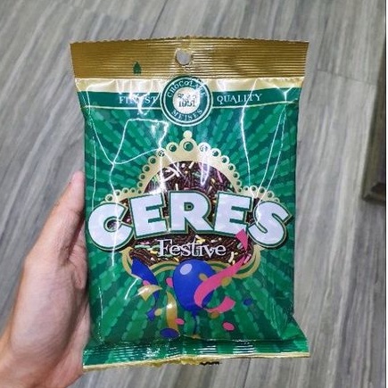 

Ceres FESTIVE meses coklat tabur warna 225gr