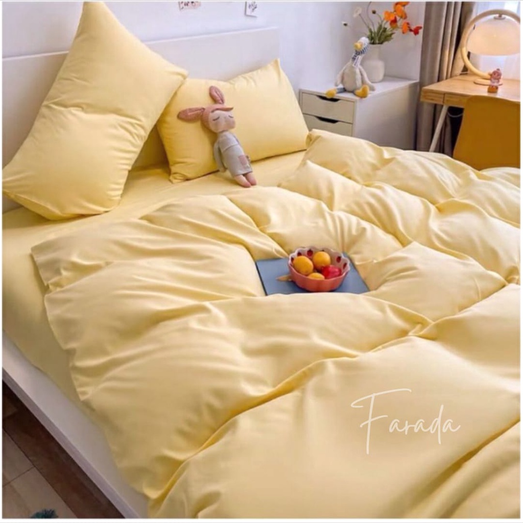 [WIDANI STORE] BEDCOVER AESTHETIC , BEDCOVER ONLY (TANPA SPREI)