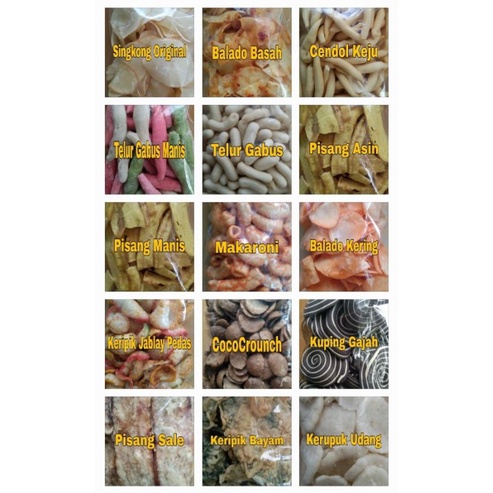 

Keripik Balado Kering renyah, higenis dan harga terjangkau By GitaShop