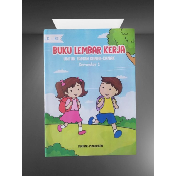 Jual Buku Lembar Kerja Untuk Taman Kanak-kanak B Semester 1 Penerbit ...