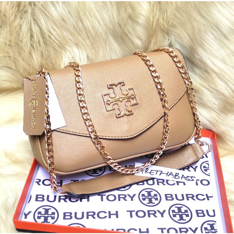 NEW// TAS WANITA T0RY BURCH KIRA LEATHER CROSSBODY 6 VARIANT UK 26x16