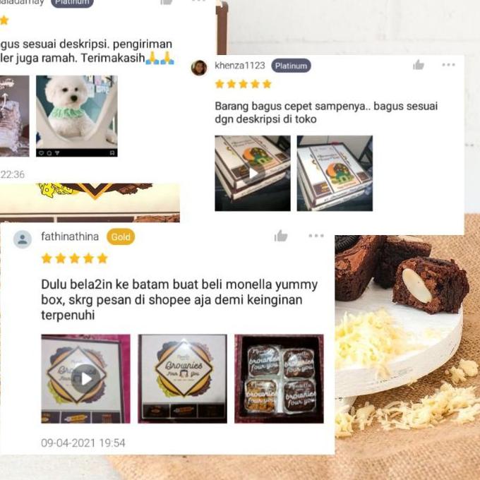 

limited Edition✔️Brownies Four You - Brownies Homemade|RA5