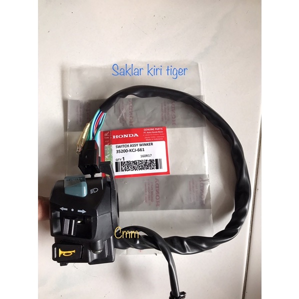 SAKLAR KIRI MOTOR TIGER KCJ-661 SAKLAR KIRI LAMPU SEIN KLAKSON