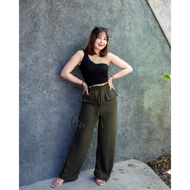 RAYA PANTS | Celana Hw model Kantong depan airflow