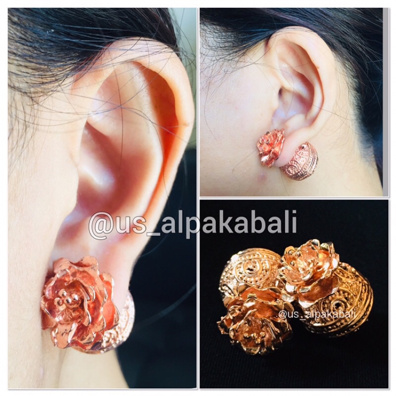 SUBENG BALI/GIWANG KLASIK (WARNA ROSEGOLD)