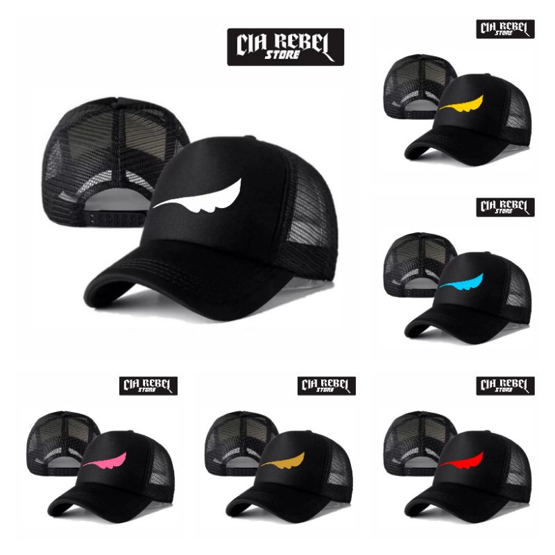 TOPI JARING TRUCKER BAND NOAH LOGO MUSIK TERLARIS/TOPI JARING MUSIK BAND NOAH - CIA REBEL